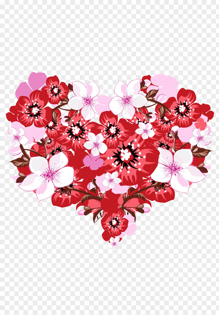 Flowers Heart Flower Desktop Wallpaper PNG