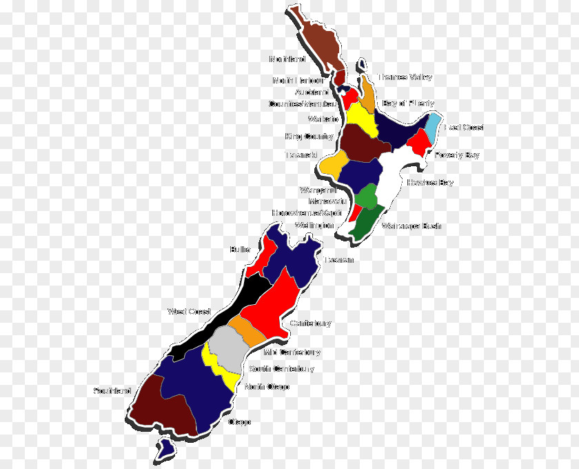 Map Of New Zealand National Rugby Union Team Mitre 10 Cup PNG