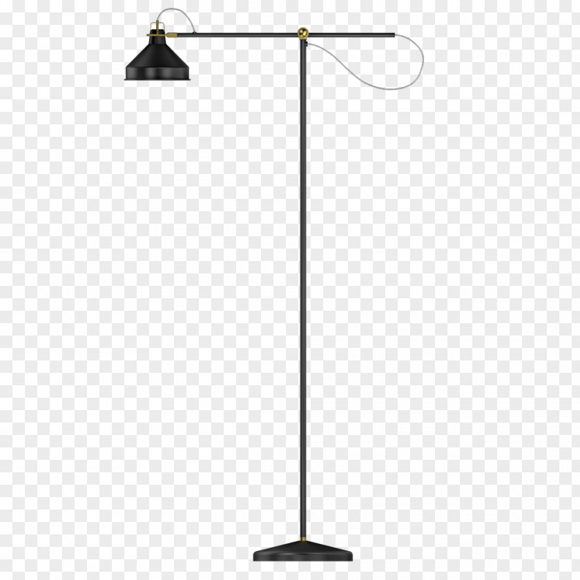 Standing Lamp Line Angle PNG