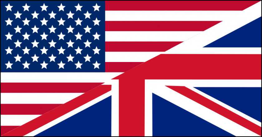 Vector American Flag Of England The United States Kingdom PNG