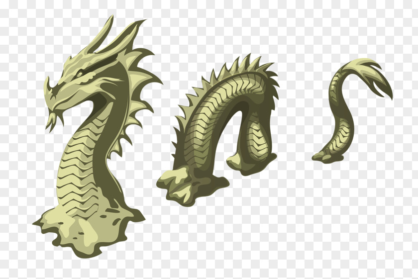Great Cartoon Dragon Snake Royalty-free Illustration PNG