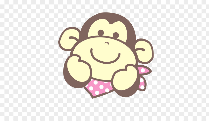 Little Monkey Thailand Character Text A3! Clip Art PNG