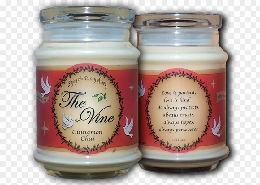 Cinnamon Candles The Vine Candle Jar Scented Soy Wax PNG