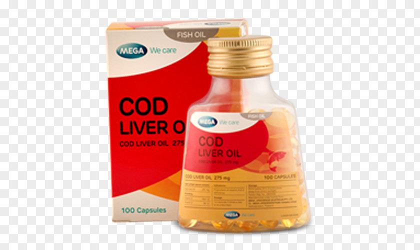 Cod Liver Oil Dietary Supplement Health Atlantic PNG