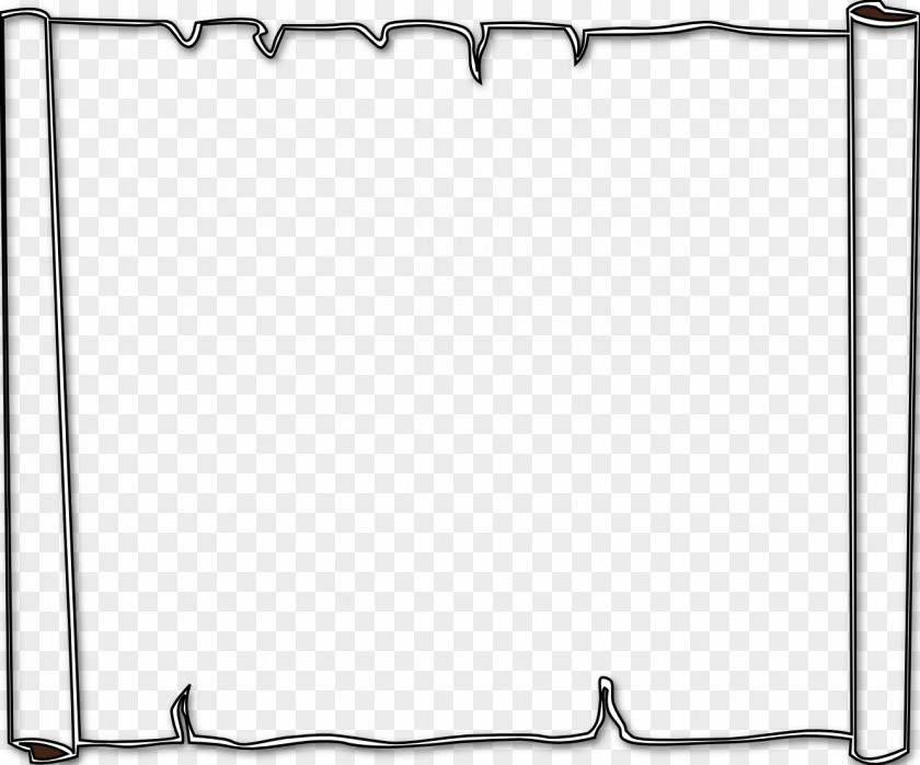 Cool Borders To Draw Paper Clip Art PNG