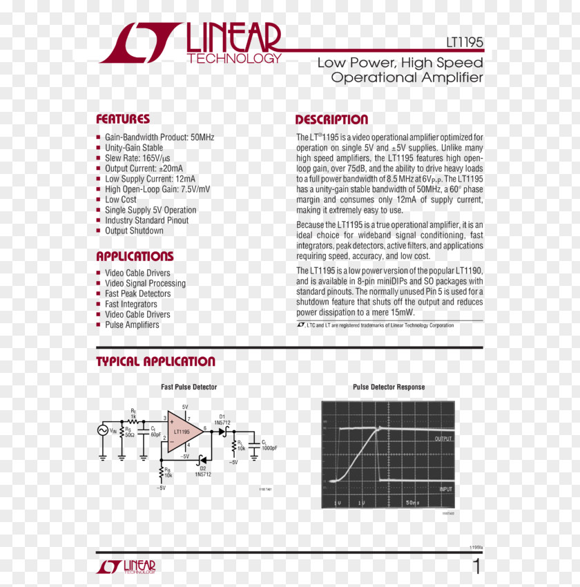 电商 Datasheet Linear Technology Low-dropout Regulator Operational Amplifier Electronics PNG