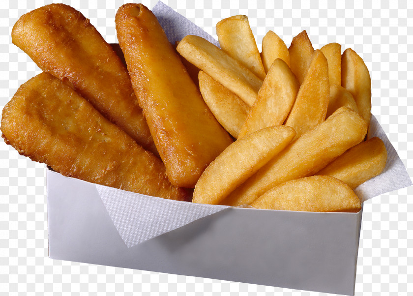 Fries Fish And Chips Hamburger French Fast Food Potato Wedges PNG