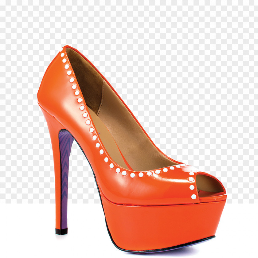 Orange Gucci Shoes For Women Court Shoe Sports High-heeled Fashion PNG