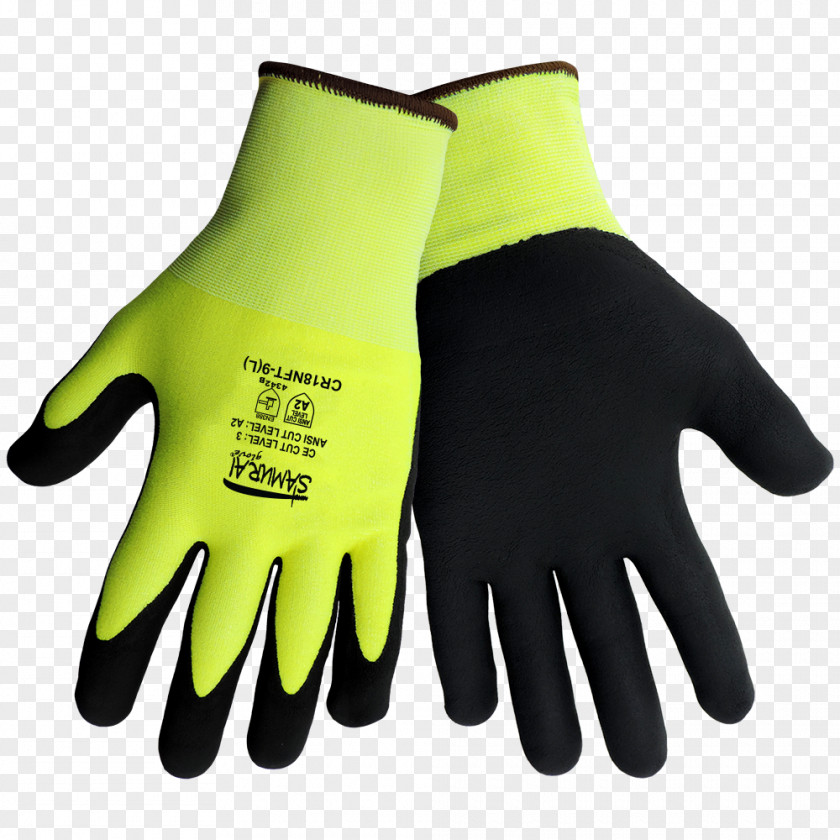 Safety Gloves Cut-resistant Medical Glove Nitrile Rubber High-visibility Clothing PNG