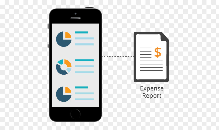 Smartphone Corporate Travel Management Expense Organization PNG