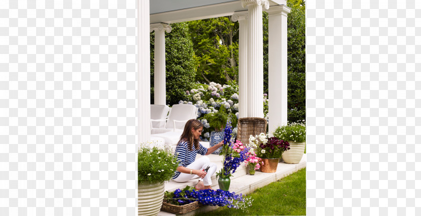 Window Container Garden Floral Design Porch PNG