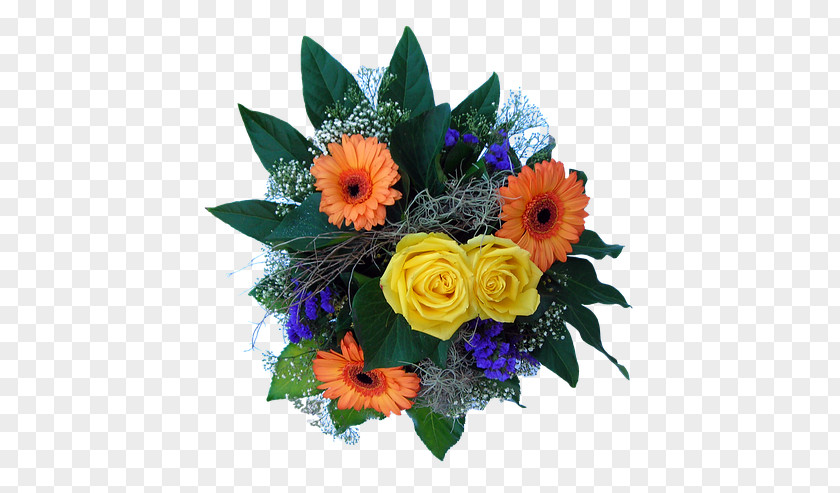 Blue Bouquet Floral Design Flower Cut Flowers Clip Art PNG
