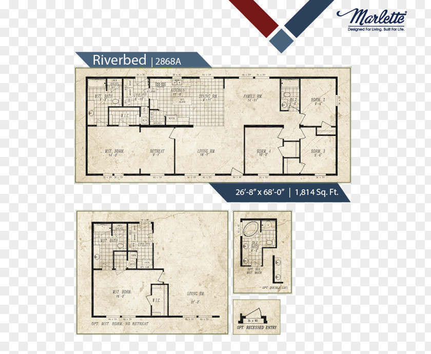 House Floor Plan Marlette Oregon Manufactured Housing PNG