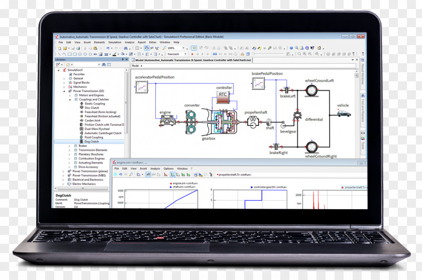 Laptop SimulationX Dell Simulation Software Computer PNG