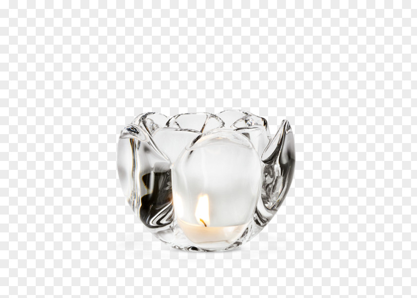 Light Tealight Holmegaard Lotus Cars Candlestick PNG