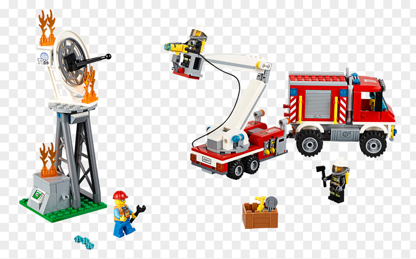 Toy LEGO 60111 City Fire Utility Truck Lego Canada PNG