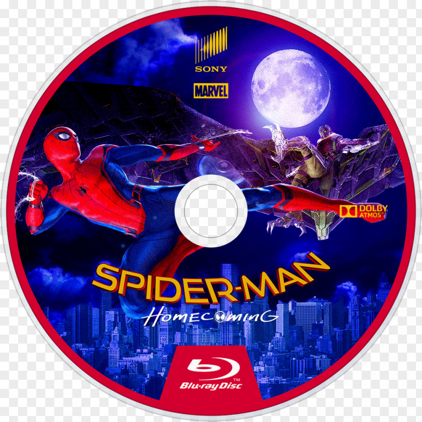 Homecoming Spider-Man: Film Series Blu-ray Disc DVD Compact PNG