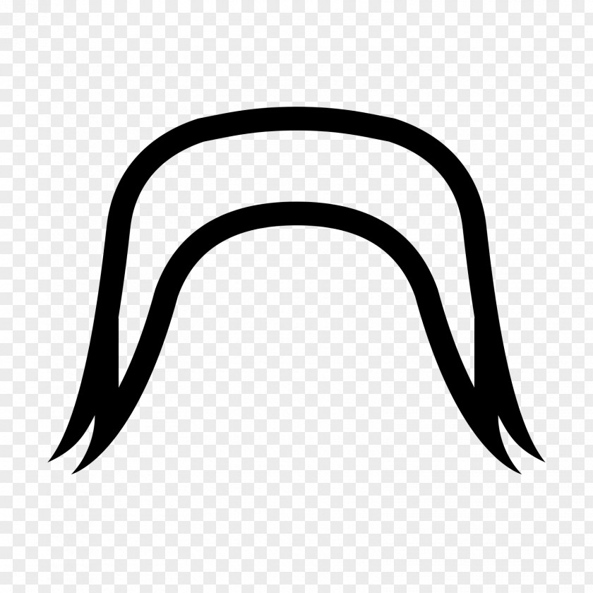 Mustach Black And White Monochrome Photography Clip Art PNG
