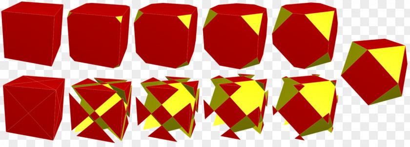 Cube Truncated Truncation Octahedron PNG