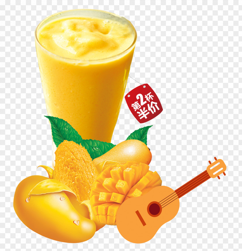 Delicious Fruit Juice Mango Flavor Auglis PNG