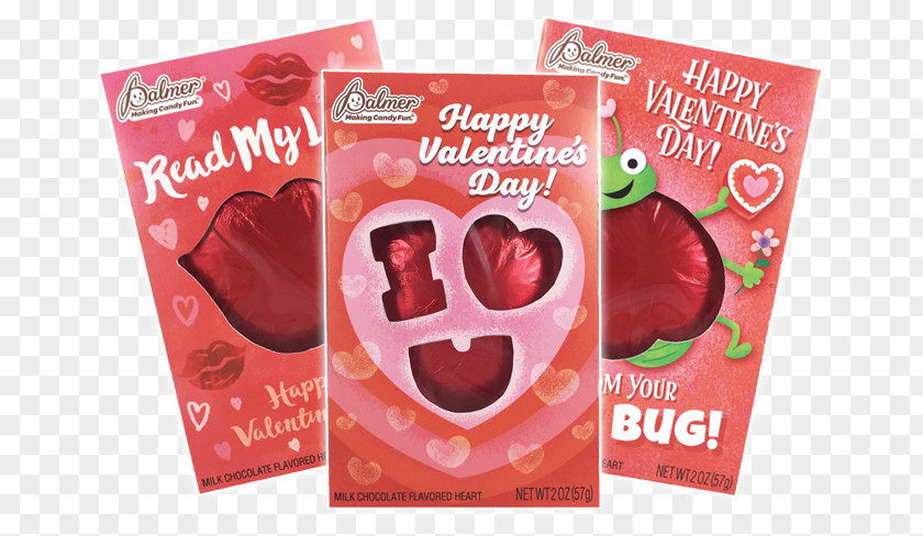 Fun Milk Packaging White Chocolate Valentine's Day Candy Heart PNG