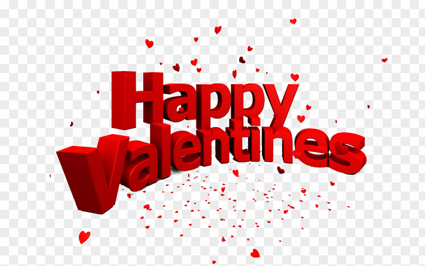 Happy Valentines Day PNG Red Valentine's Brand Graphic Design PNG