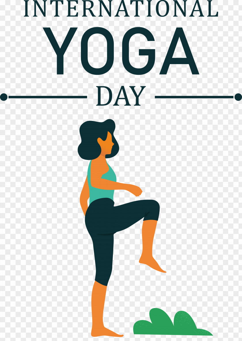 Human International Day Of Yoga Drawing Poster Vector PNG