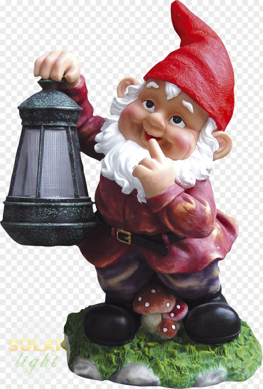 Light Lighting Garden Gnome Solar Lamp PNG