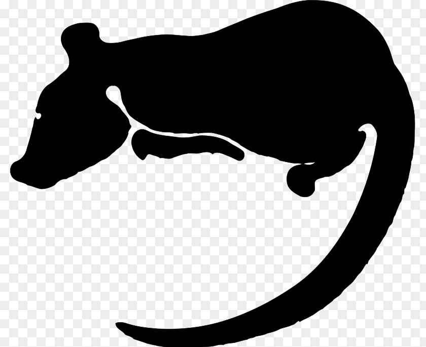 Rat Laboratory Black Chinese Zodiac Clip Art PNG