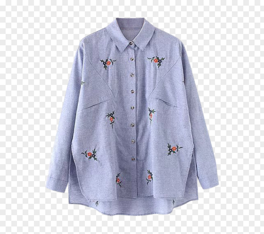 Shirt Blouse Sleeve Collar Clothing PNG
