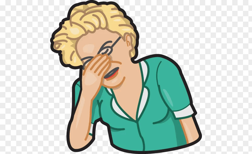 Sticker Telegram Facepalm Advertising Gesture PNG