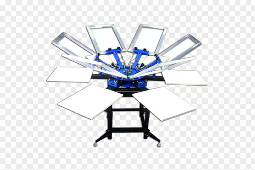 T-shirt Screen Printing Machine Textile PNG