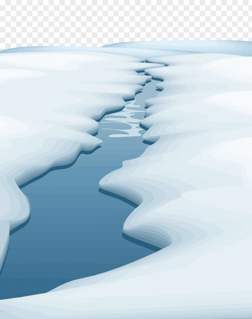 Vector Cartoon Ice And Snow World Material Poster Glacier PNG