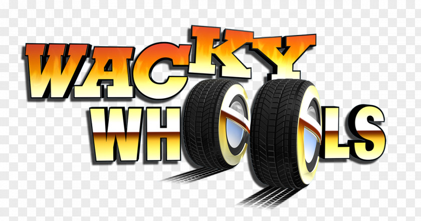 Wacky Wheels HD Logo 2-bit Cowboy Game PNG