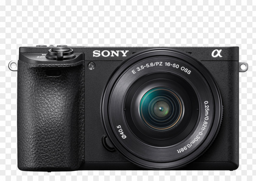 Camera Sony α6000 E-mount E PZ 16-50mm F/3.5-5.6 OSS Mirrorless Interchangeable-lens 55-210mm F/4.5-6.3 PNG