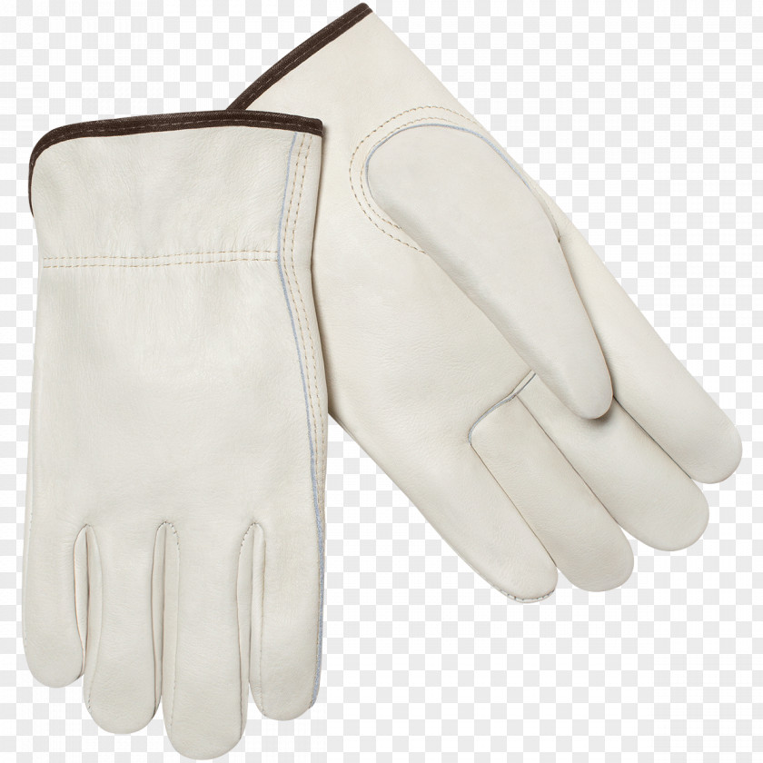 Cowhide Finger Driving Glove Cycling Evening PNG