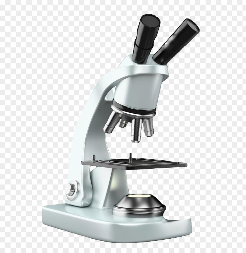 Microscope Logo Medical Laboratory Graphic Design PNG