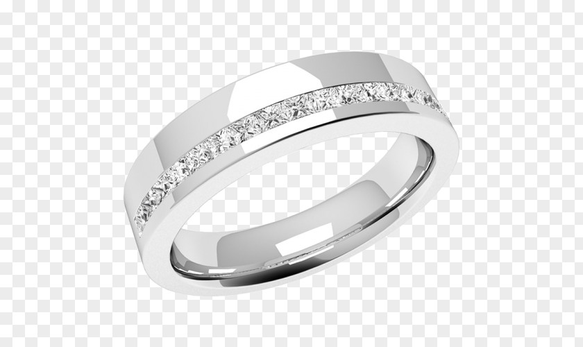 Ring Wedding Engagement Princess Cut Diamond PNG