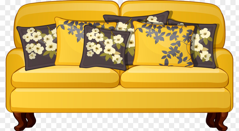 Soft Sofa Chair Furniture Couch PNG