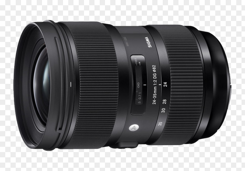 Camera Lens Sigma 24-35mm F2 DG HSM Art Corporation 35mm Format Full-frame Digital SLR PNG