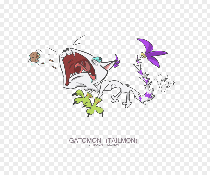 Digimon Gatomon Gabumon Hawkmon Cartoon PNG
