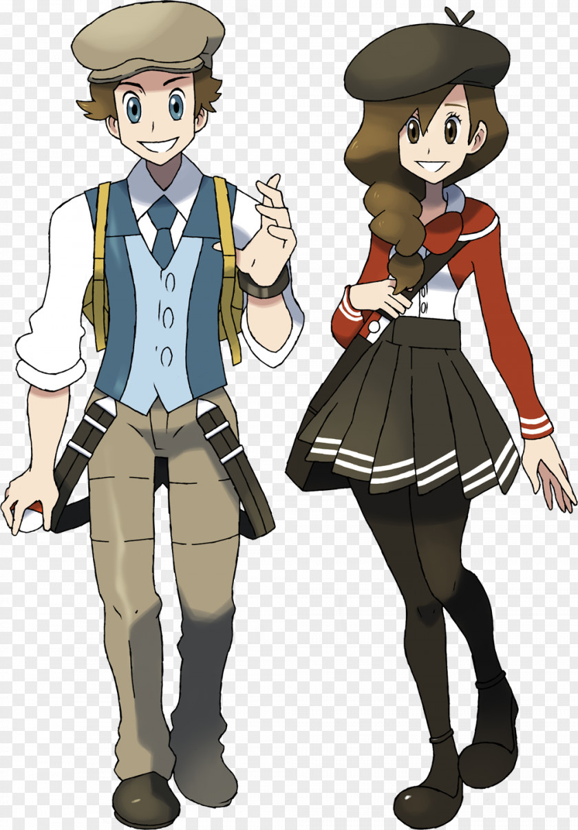 Hero Pokémon Black 2 And White Character Trainer PNG