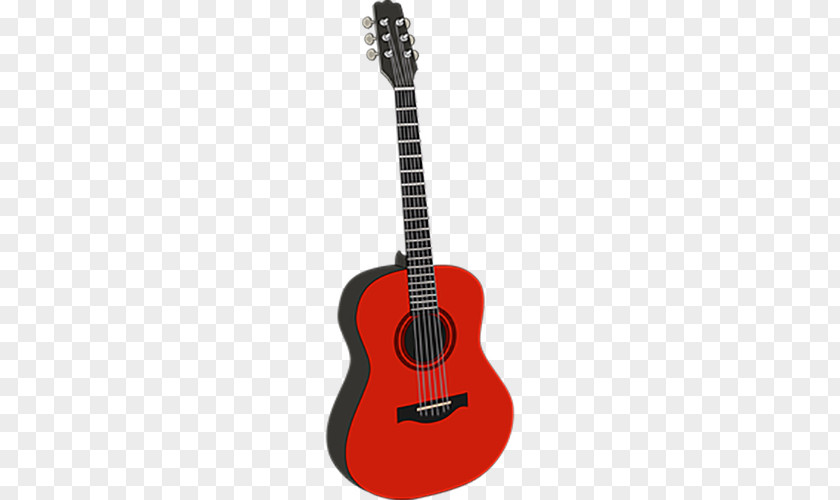 Red Guitar Electric Pick Clip Art PNG
