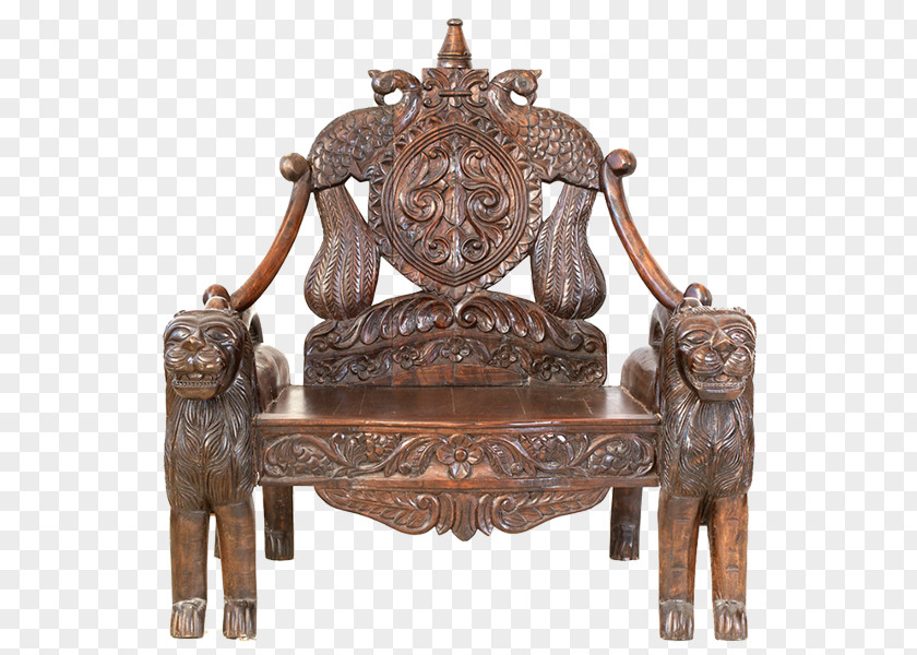 Throne Chair Table Furniture Couch PNG