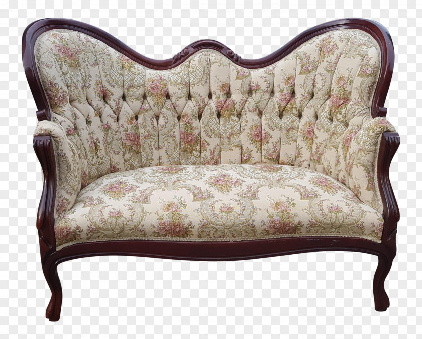 White Sofa Couch Loveseat Furniture Chair Jenny Lind PNG