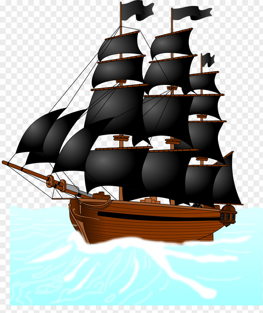 Boat Ship Piracy Clip Art PNG