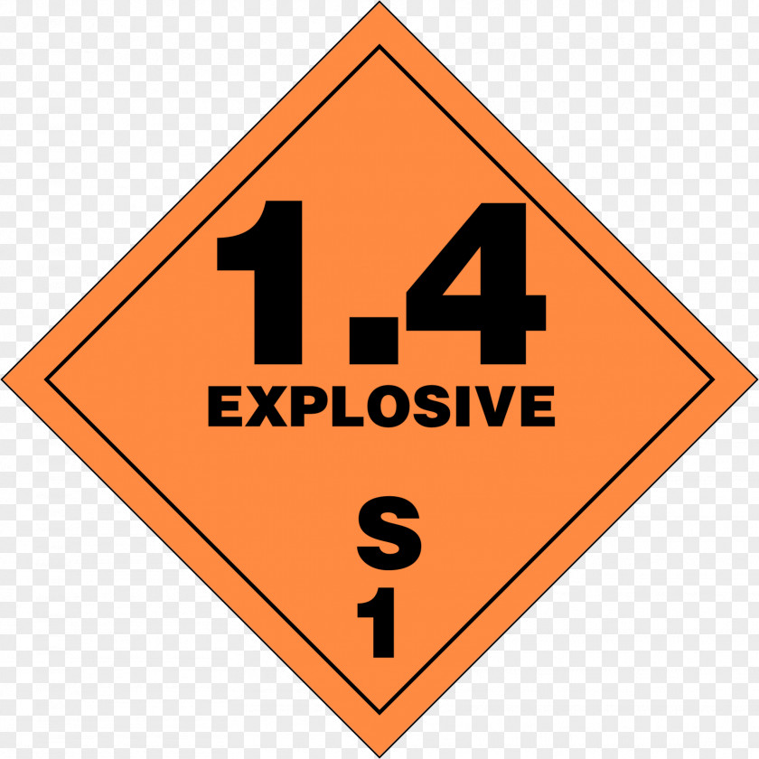 Explosive Stickers Dangerous Goods Placard Material Explosion Hazard Symbol PNG