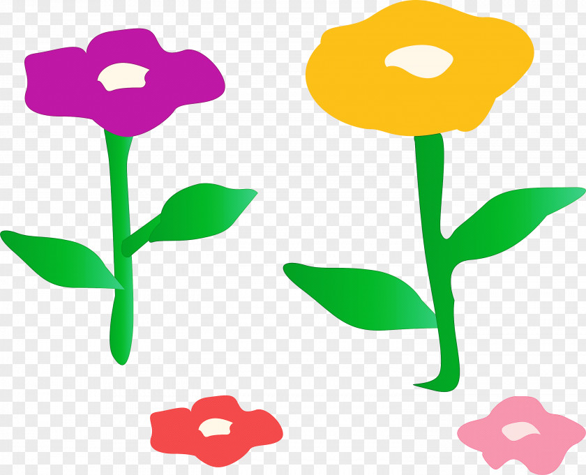 Flower Plant Petal Pedicel Stem PNG