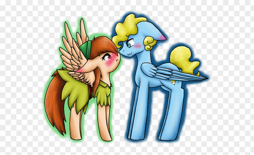 Gender Bender Horse Fairy Finger Clip Art PNG