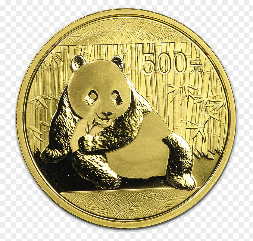 Gold Chinese Panda Coin Bar Canadian Maple Leaf PNG